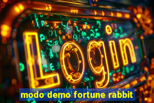 modo demo fortune rabbit